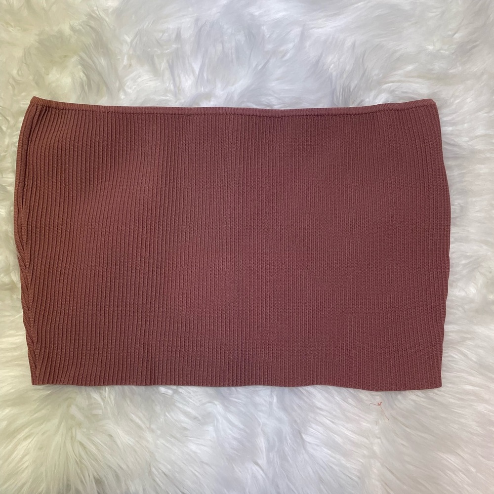 EUC Pacsun LA Hearts strapless top